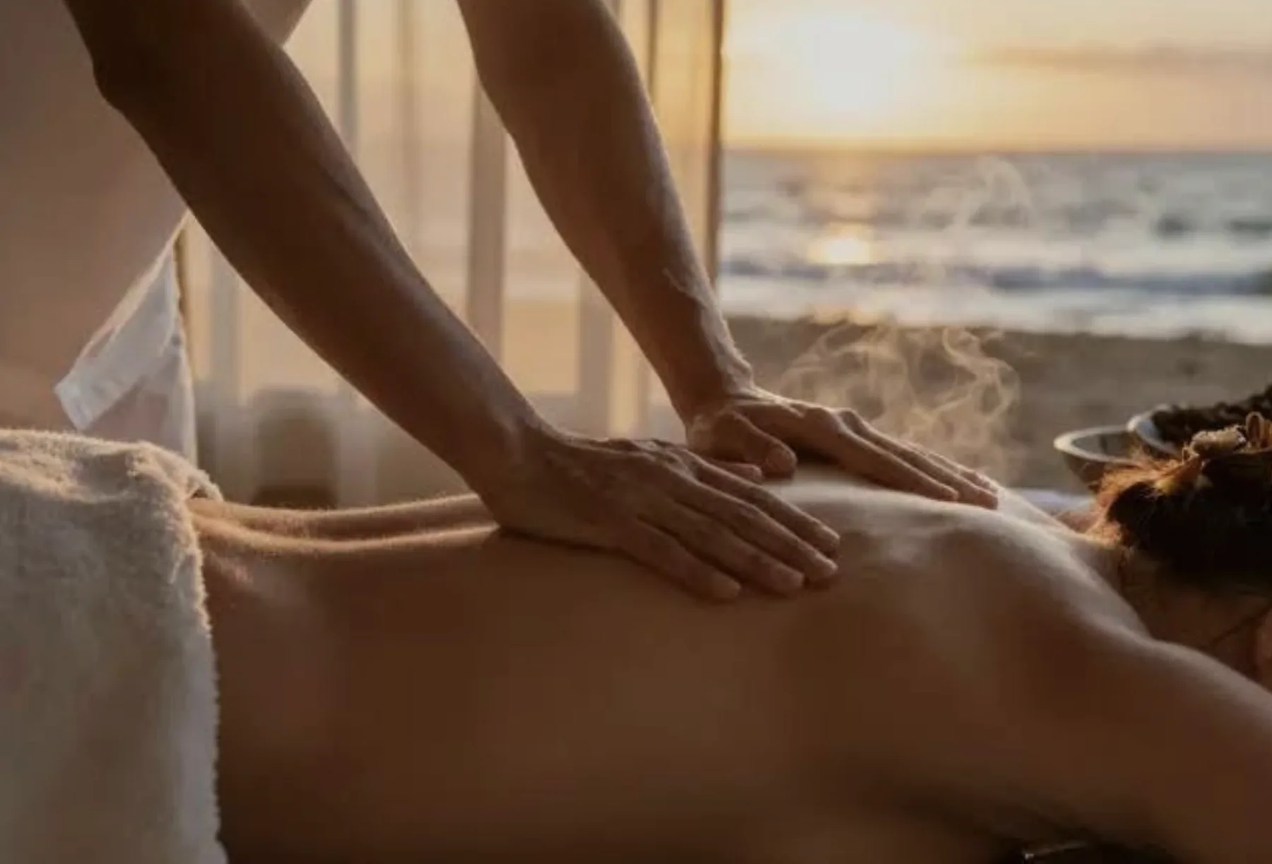 Massagem · ambiente reservado