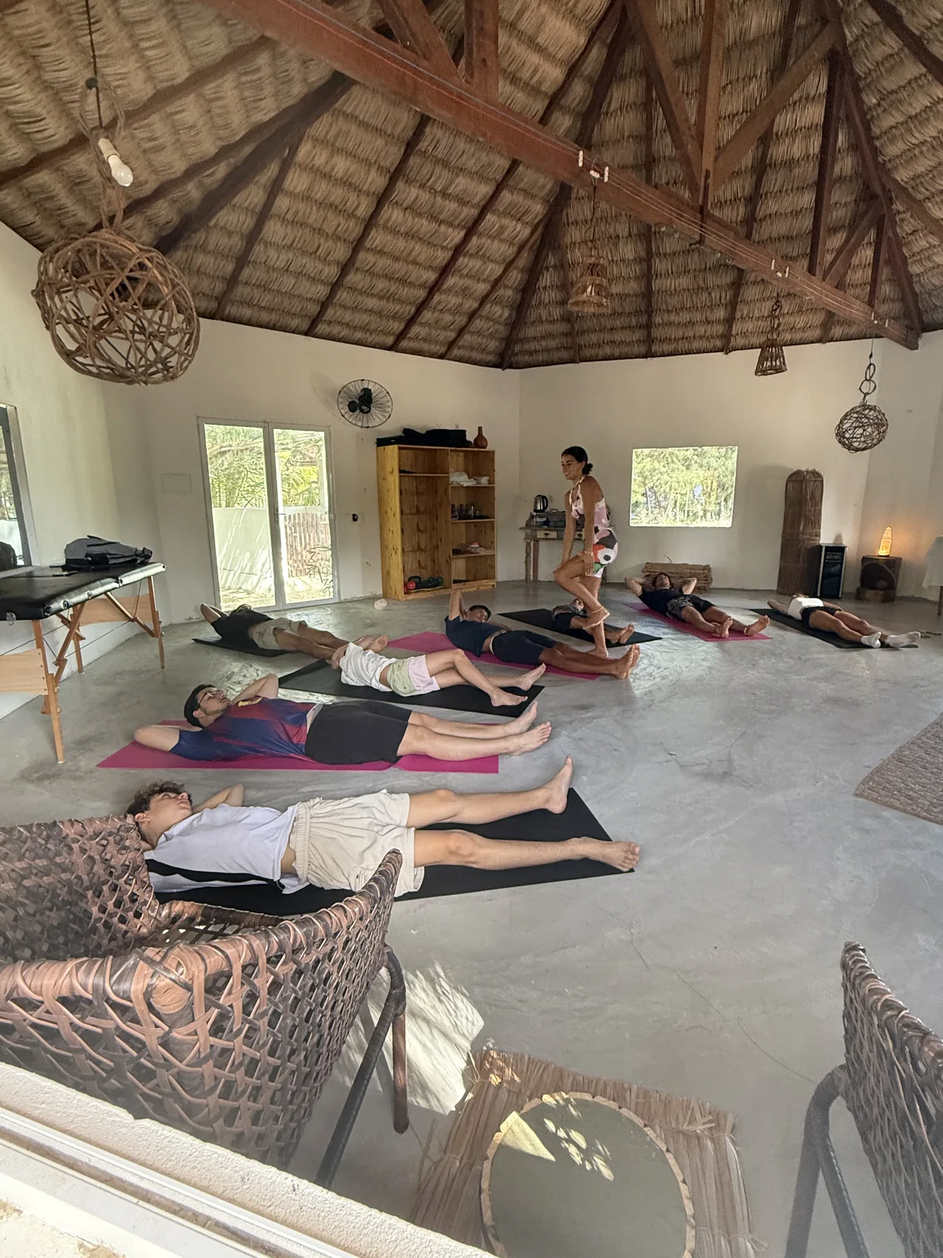 Yoga na praia