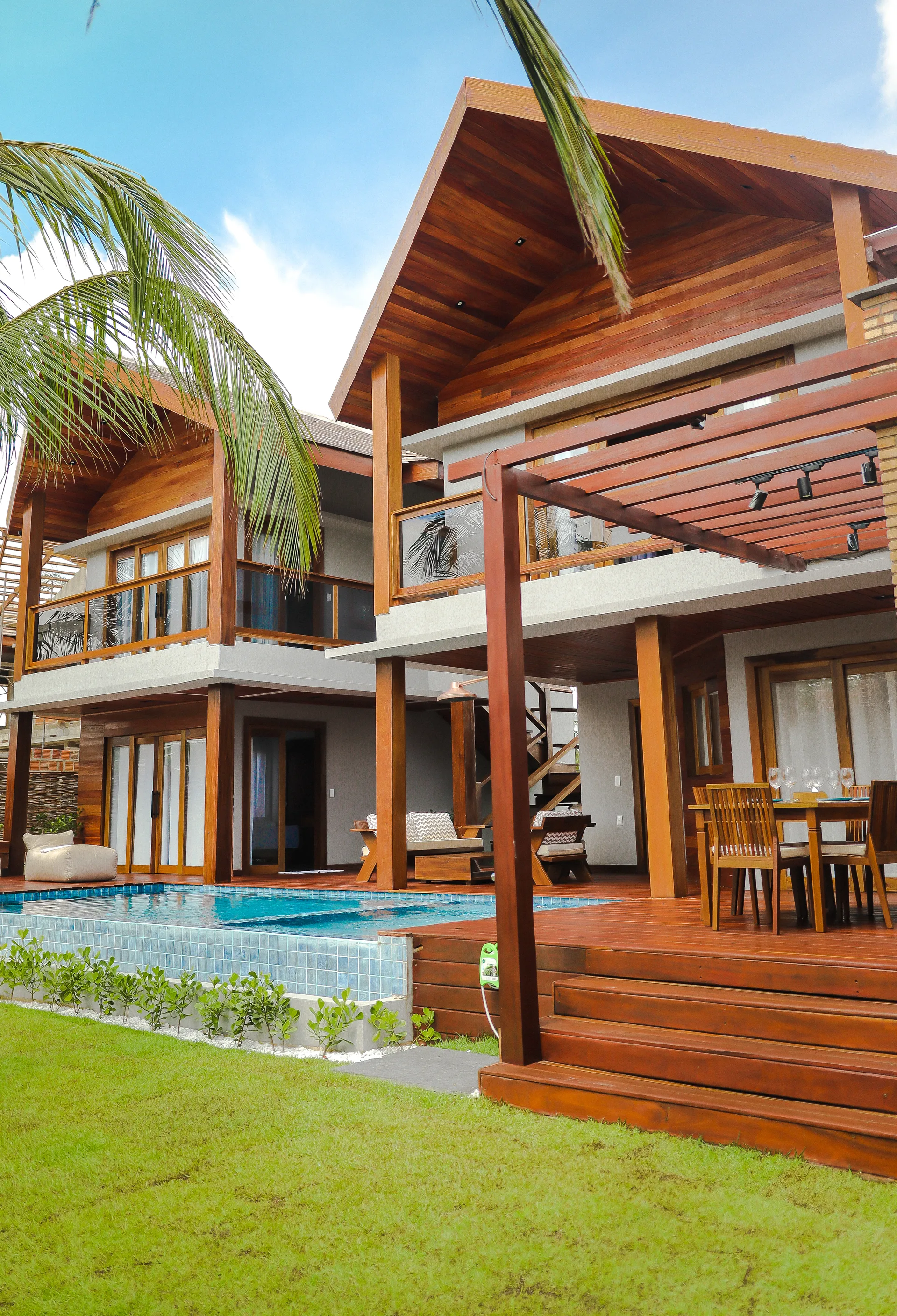 Vila Completa · exterior com piscina